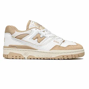 Кроссовки New Balance 550 Белый Красный Черный - Фото 1