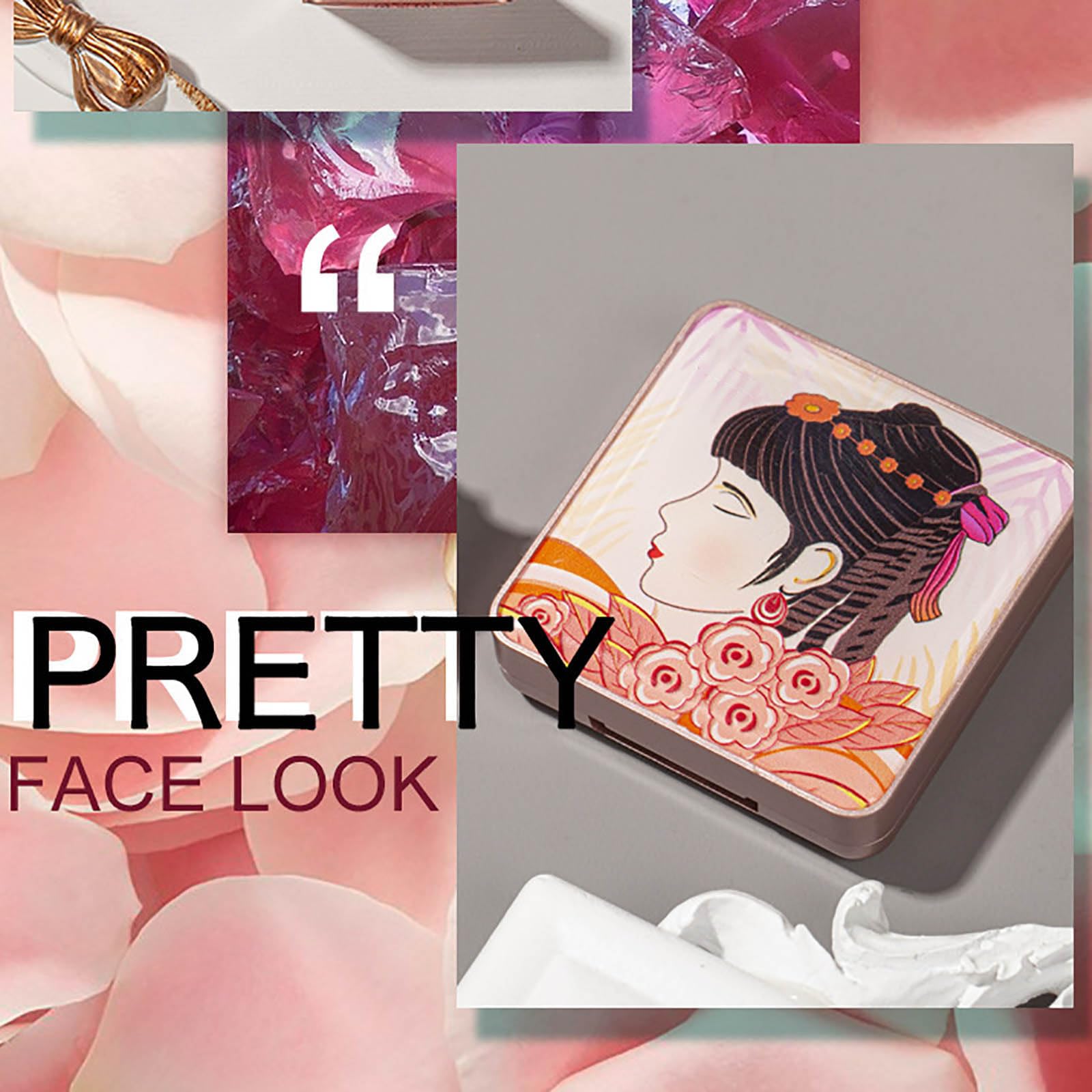 Палітра рум'ян Smooth Matte Powder 40 г Помаранчевий, фото №6