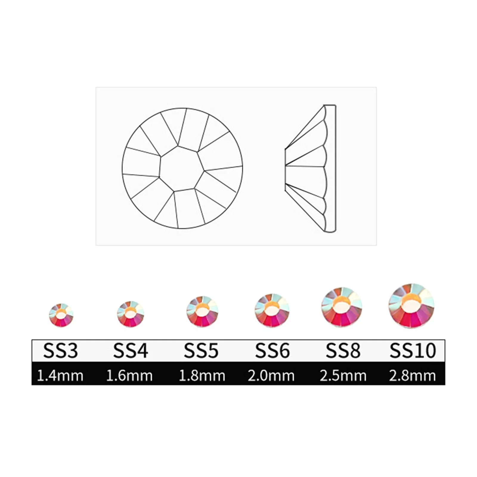 Украшения для ногтей Мультяшные бусины с животными Многоцветные, фото №7