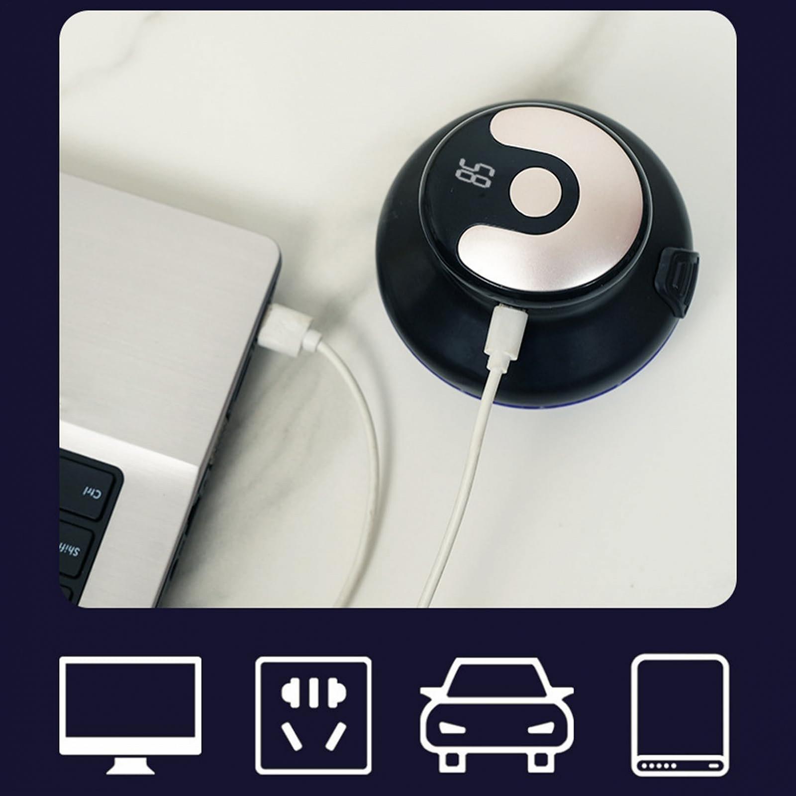 Роторная машинка для стрижки круговой нож водонепроницаемая USB, фото №6