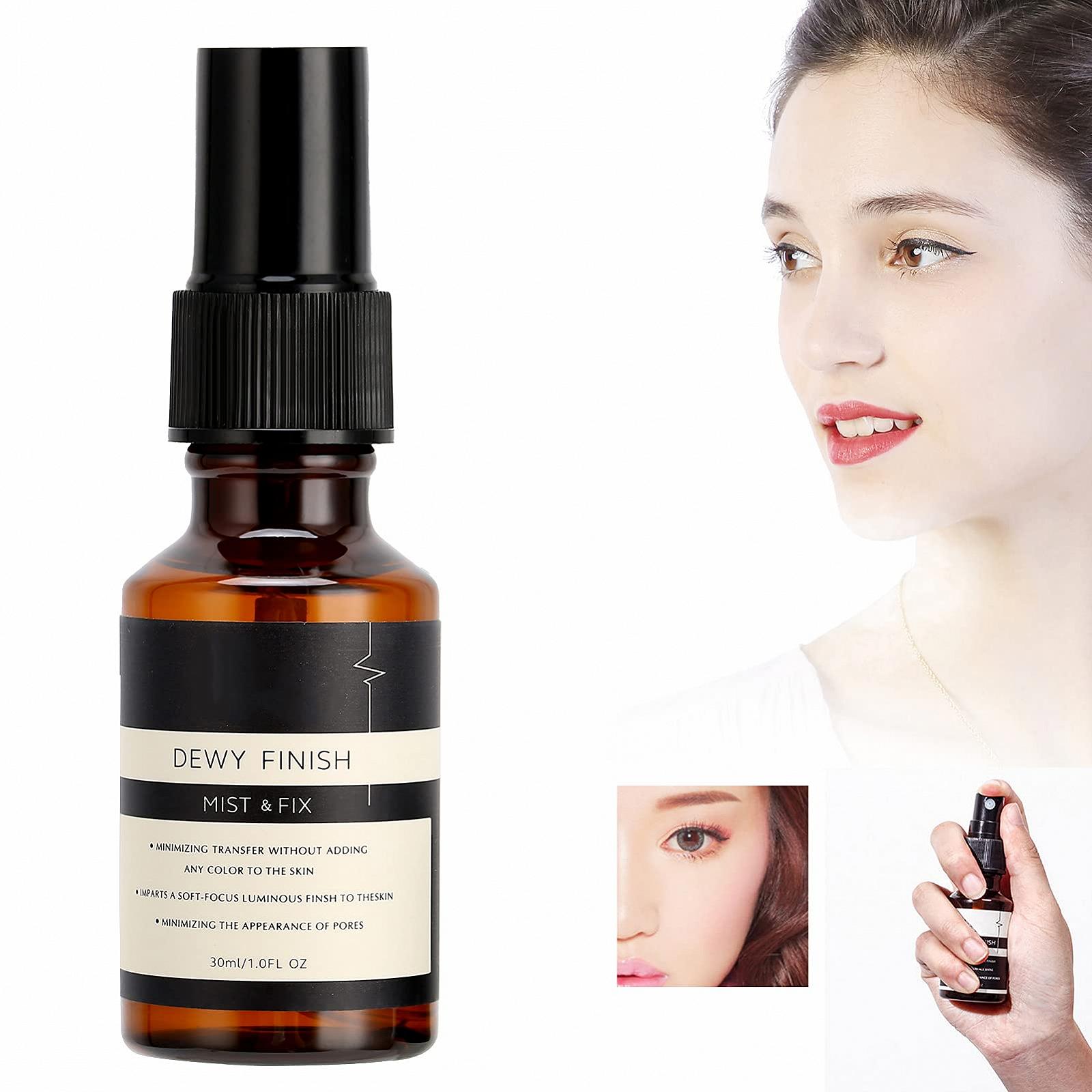 Фінішний спрей для макіяжу Dry Skin Make-Up Fixing Spray 30 мл Водостійкий Для більшості типів шкіри, фото №3