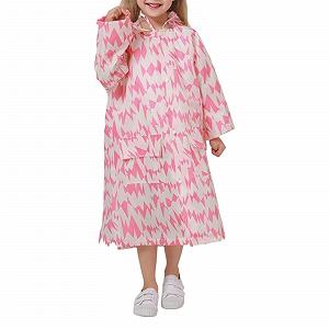 Детский дождевик с эффектом изменения цвета, магнитная застежка, водонепроницаемый, для девочек и мальчиков, легкая дождевая одежда - Фото 1