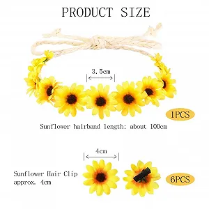 Венок для волос Подсолнечник synthetic.ua - Фото 1