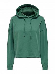 Світшот ONLDREAMER LIFE L/S HOOD SWT NOOS 15241103 Smoke Pine ONLY Зелений S - Фото 1
