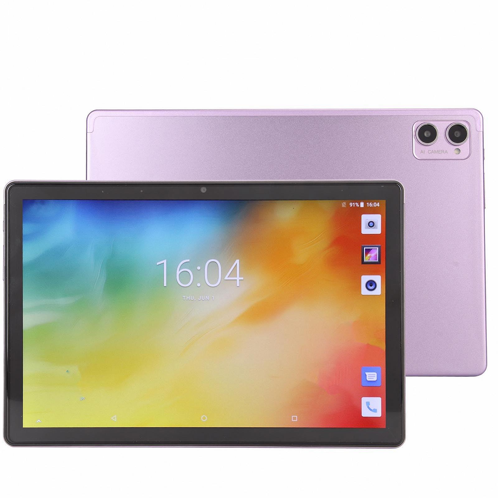 Планшет IPS HD 10.1 дюйма 12GB RAM 256GB ROM Android 12 5G WiFi Фіолетовий, фото №2