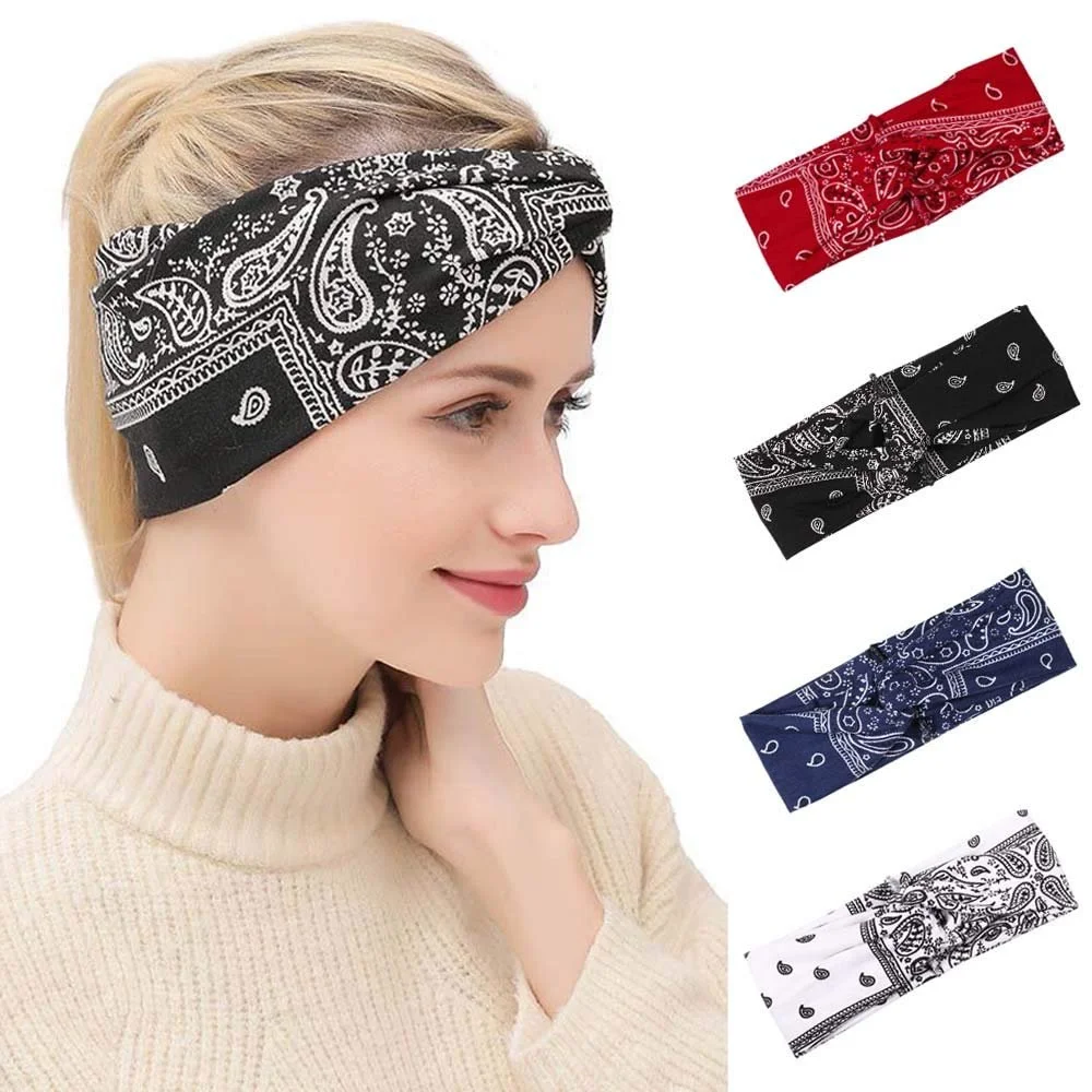 Пов'язка на голову IYOU Cross Boho Чорний, фото №1 Пов'язка на голову IYOU Cross Boho Чорний, фото №1