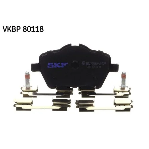 Комплект тормозных колодок, дисковый тормоз SKF VKBP 80118 для BMW MINI передняя ось, фото №2