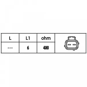 Датчик коленвала HELLA 6PU 009 146-441 для FORD MAZDA VOLVO synthetic.ua - Фото 1