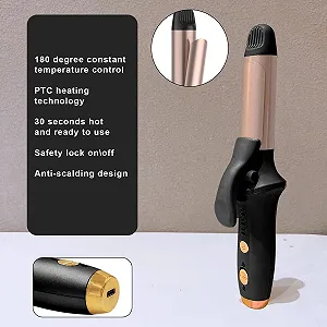 Плойка бездротова міні 25 мм 3 температурні режими USB - Фото 1
