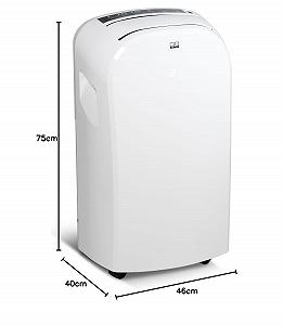 Мобільний кондиціонер REMKO MKT 255 Eco 2.6 kW Білий synthetic.ua - Фото 1