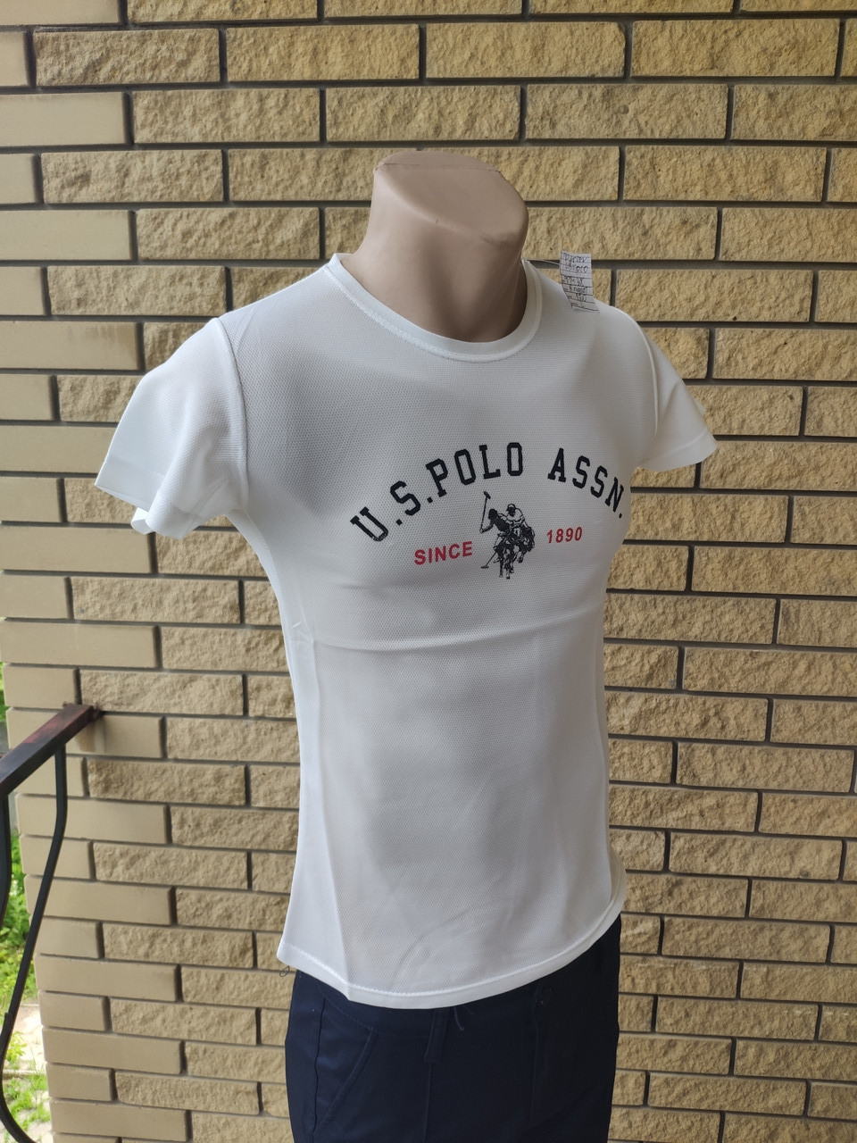 Футболка унисекс коттоновая брендовая POLO Турция, фото №5