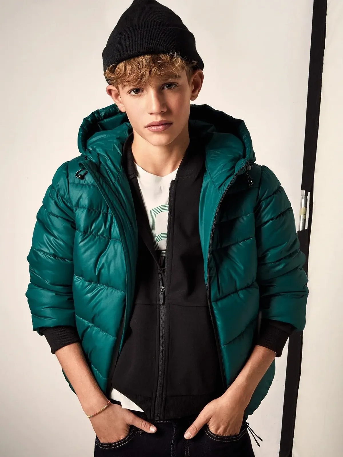 Куртка Mayoral З Світловідбиваючими Деталями Синя, фото №3 Куртка Mayoral З Світловідбиваючими Деталями Синя, фото №3