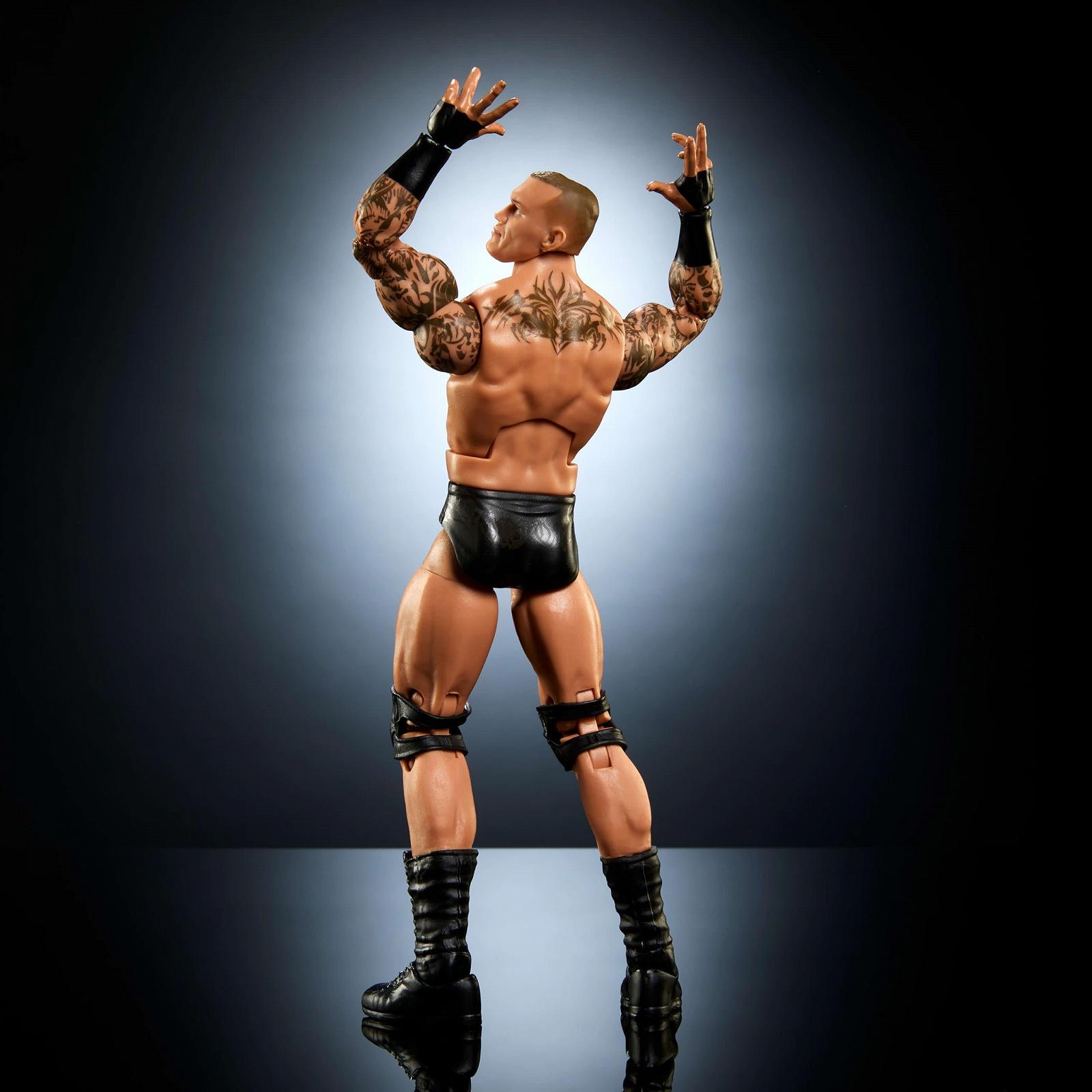 Экшн-фигурка Mattel WWE Elite Серии #116 Рэнди Ортон 15 см с 25 точками движения и сменными руками, многоцветная, фото №6