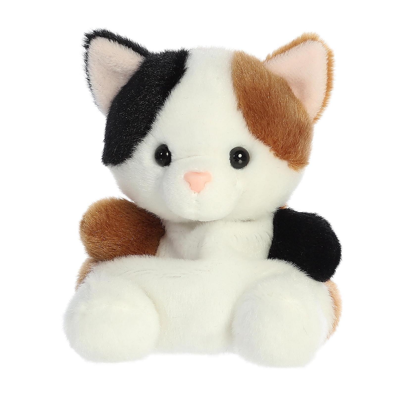 Мягкая игрушка Aurora Palm Pals Peebs Calico Cat белая 5 дюймов, фото №6 Мягкая игрушка Aurora Palm Pals Peebs Calico Cat белая 5 дюймов, фото №6