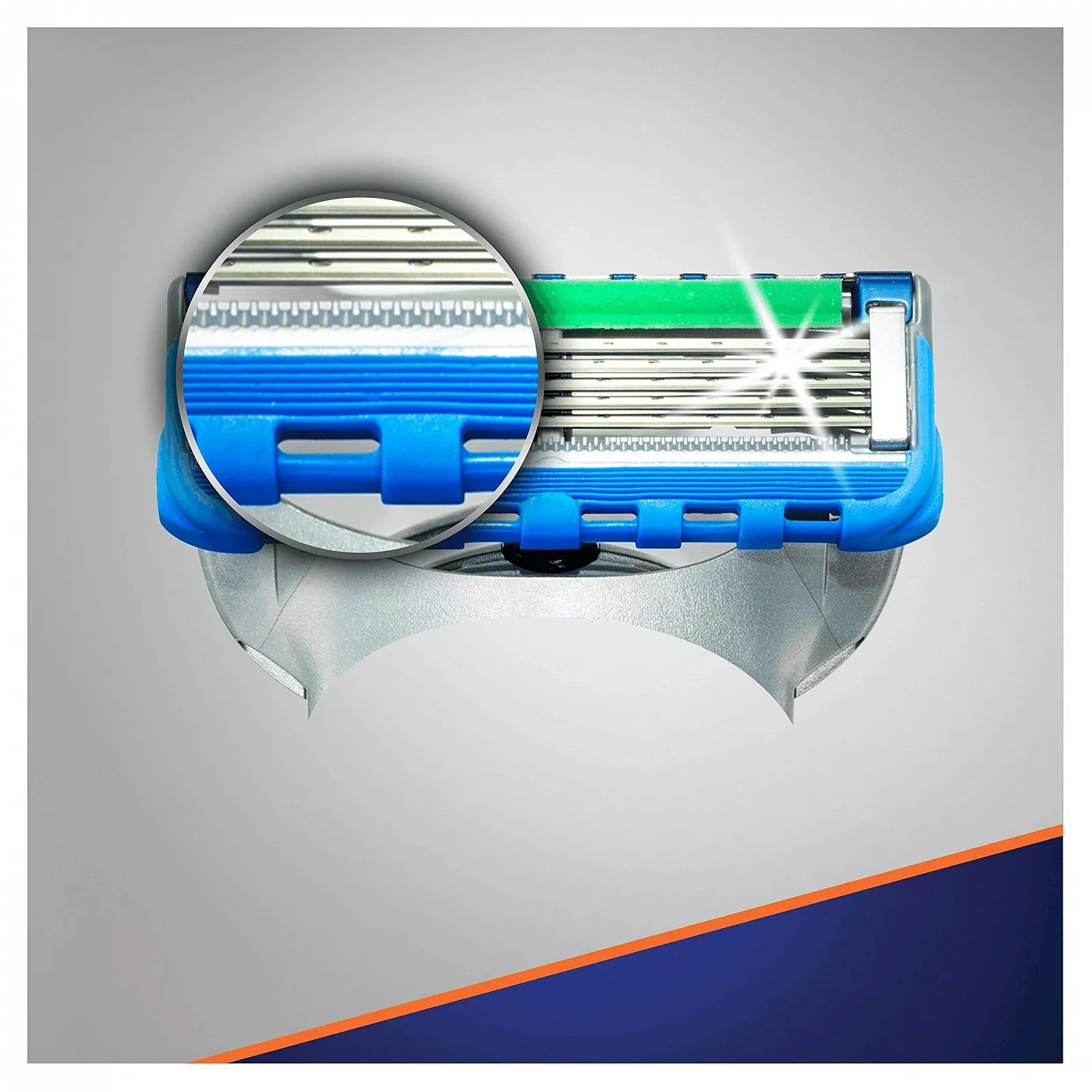 Сменные кассеты Gillette Fusion5 ProGlide Power 4 шт, фото №5
