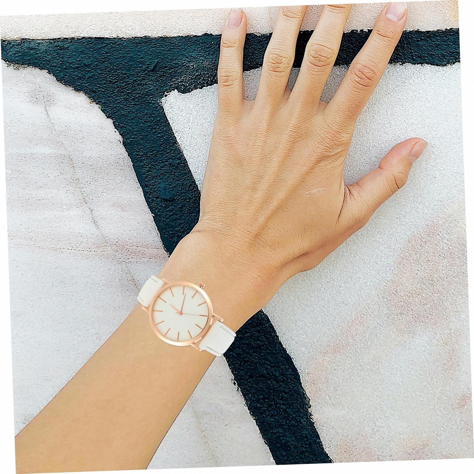 Часы WRITWAA Простые часы с браслетом Женские наручные часы Белый, фото №7 Часы WRITWAA Простые часы с браслетом Женские наручные часы Белый, фото №7