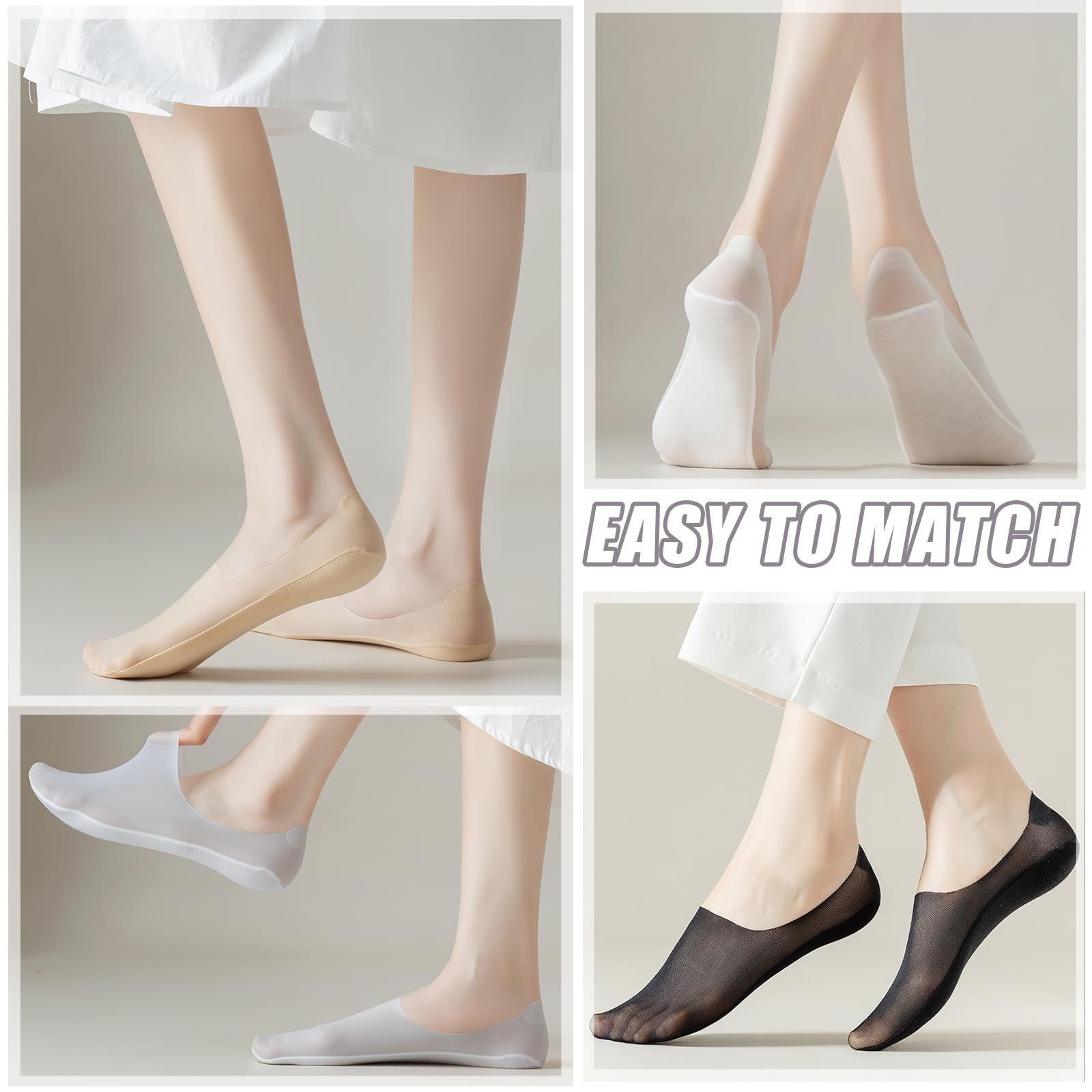 Женские носки Ultra Invisible (6 пар), фото №6