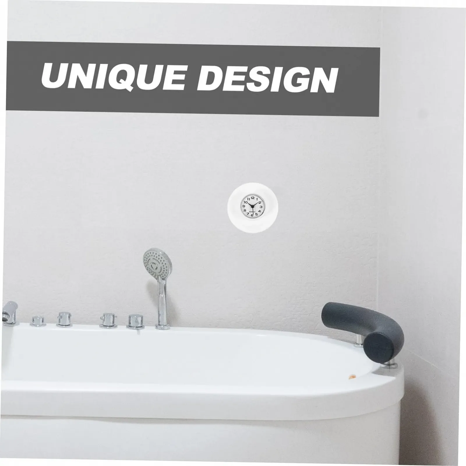 Годинник настінний FUNOMOCYA Водонепроникний з присоскою Практичний Декоративний, фото №8 Годинник настінний FUNOMOCYA Водонепроникний з присоскою Практичний Декоративний, фото №8