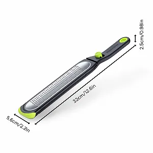 Терка Dreamfarm OZEST Self-Cleaning, 32 см, нержавіюча сталь, з функцією самоочищення, лезо з нержавіючої сталі synthetic.ua - Фото 1