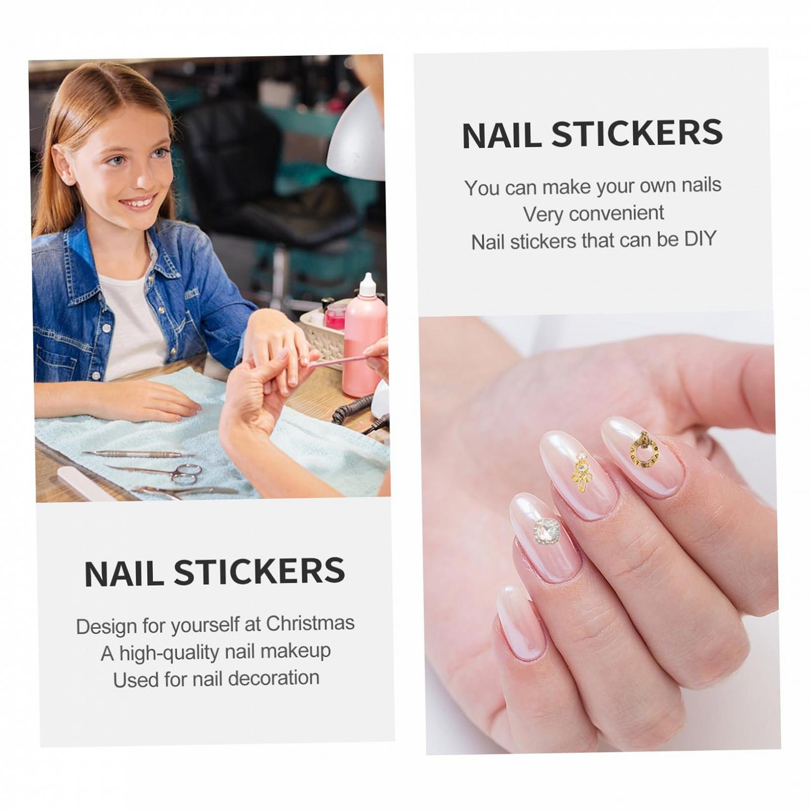 Стразы для ногтей POPETPOP 50 шт., сплав, сверкающие бриллианты для креативного дизайна ногтей и украшений, фото №6