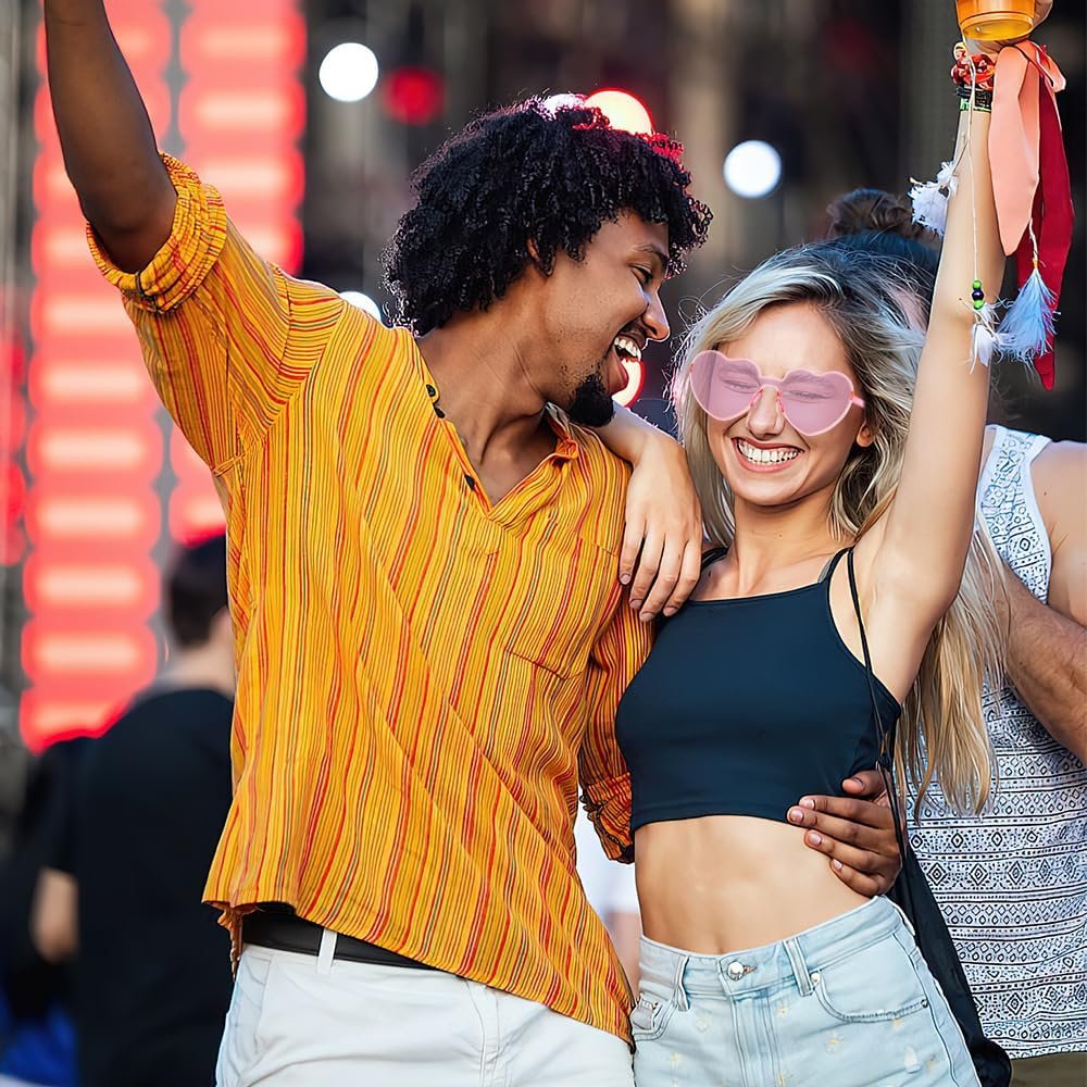 Солнцезащитные очки LLGSDLL Ретро Сердце Hippie Без оправы Candy, фото №7 Солнцезащитные очки LLGSDLL Ретро Сердце Hippie Без оправы Candy, фото №7