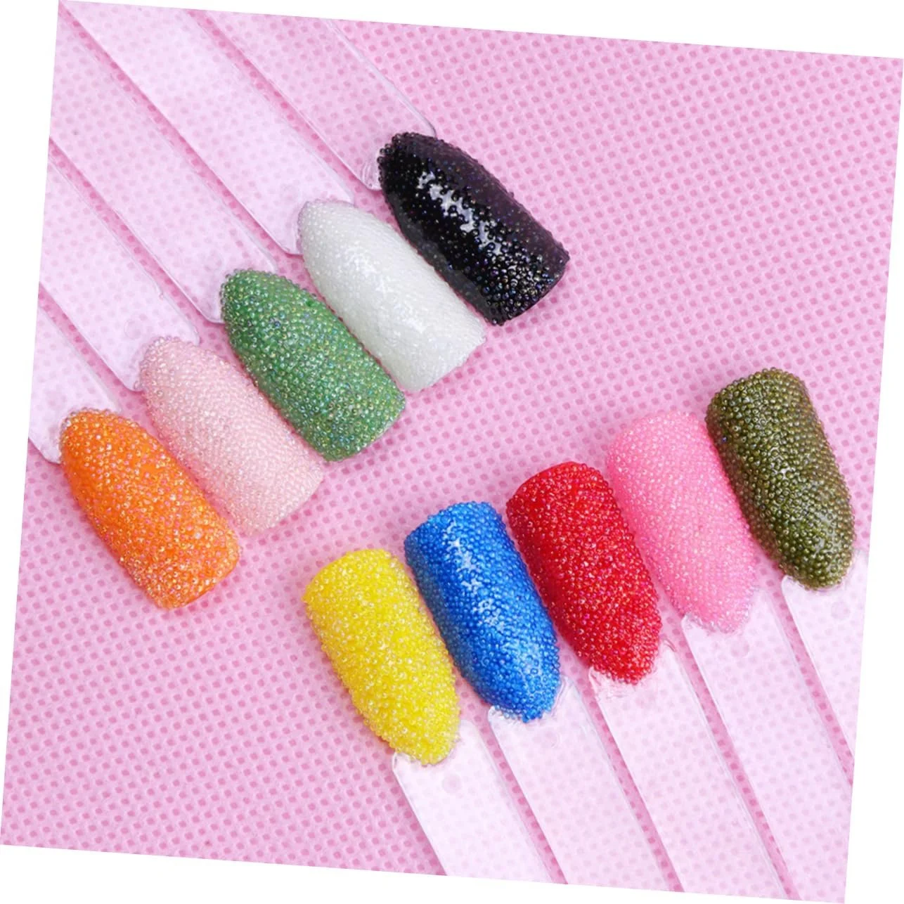 Стразы для маникюра FOMIYES 5 шт, жемчужные наклейки, разноцветные украшения для ногтей, фото №7