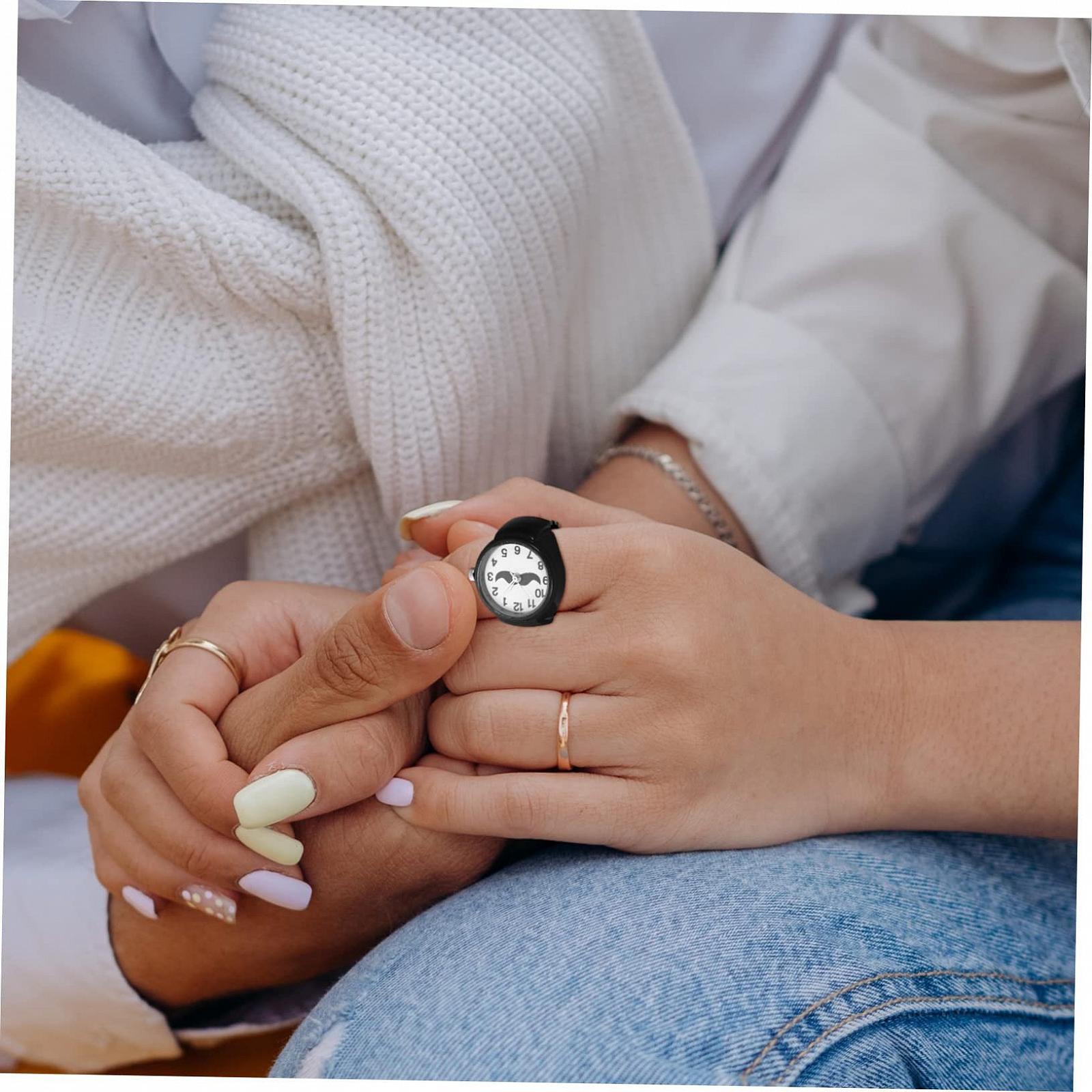 Кільце-годинник LIFKOME Жіночий Декоративний Білий, фото №2 Кільце-годинник LIFKOME Жіночий Декоративний Білий, фото №2