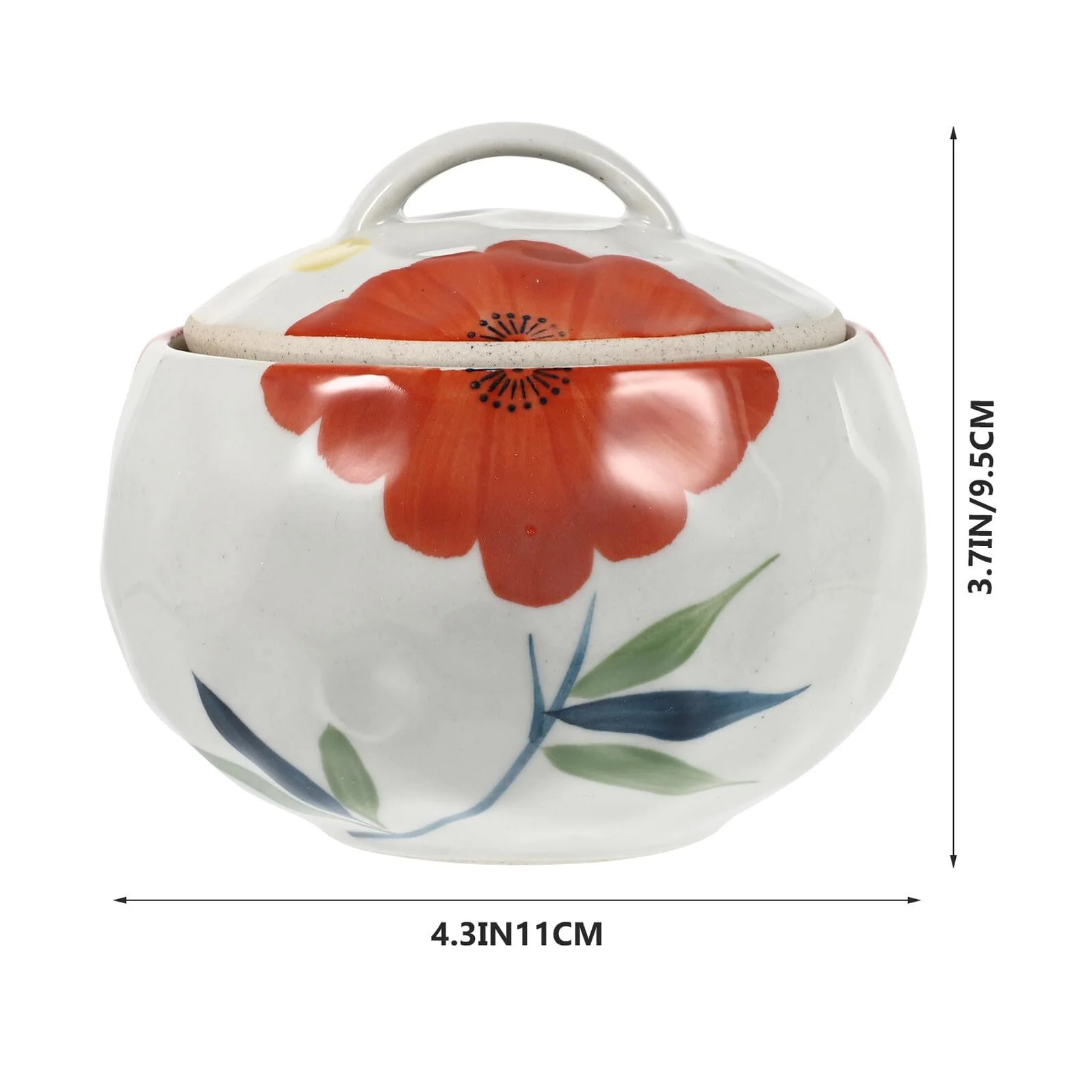 Горшок для запекания с крышкой Керамический Толстостенный Белый универсальный, фото №3