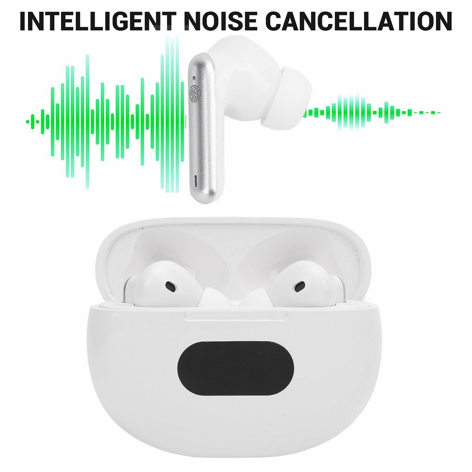 Бездротові Навушники з LED Дисплеєм, Швидка Зарядка, 8-9 Годин Роботи, Шумозаглушення для Тренувань, Модний Дизайн, фото №4