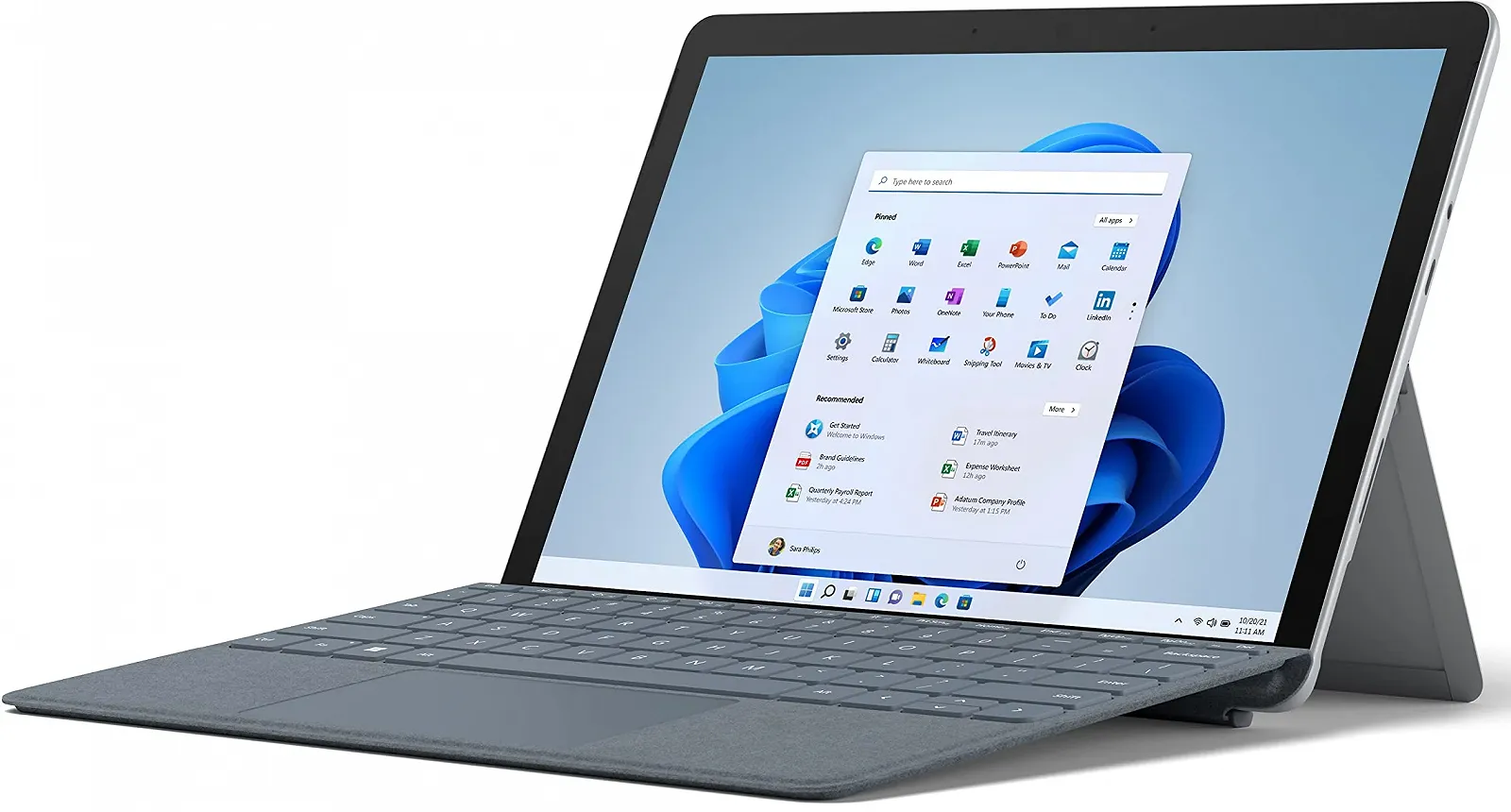 Планшет 10.5" Full HD Microsoft Surface Go Intel Pentium 4425Y RAM 4GB eMMC 64GB 10ч батарея Windows 11 Магниевый корпус Платиновый, фото №4