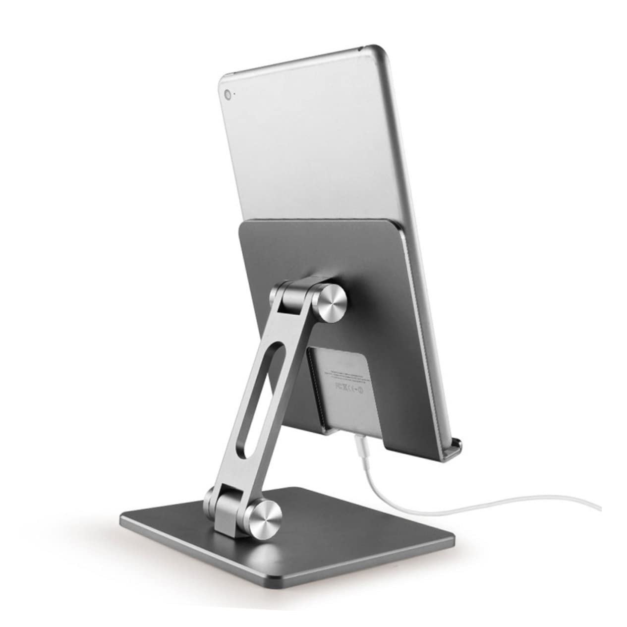 Подставка для ноутбука Operitacx складная с охлаждением, портативная подставка для ноутбука, нескользящая подставка для компьютера для дома, офиса и путешествий, плавно регулируемая, фото №4