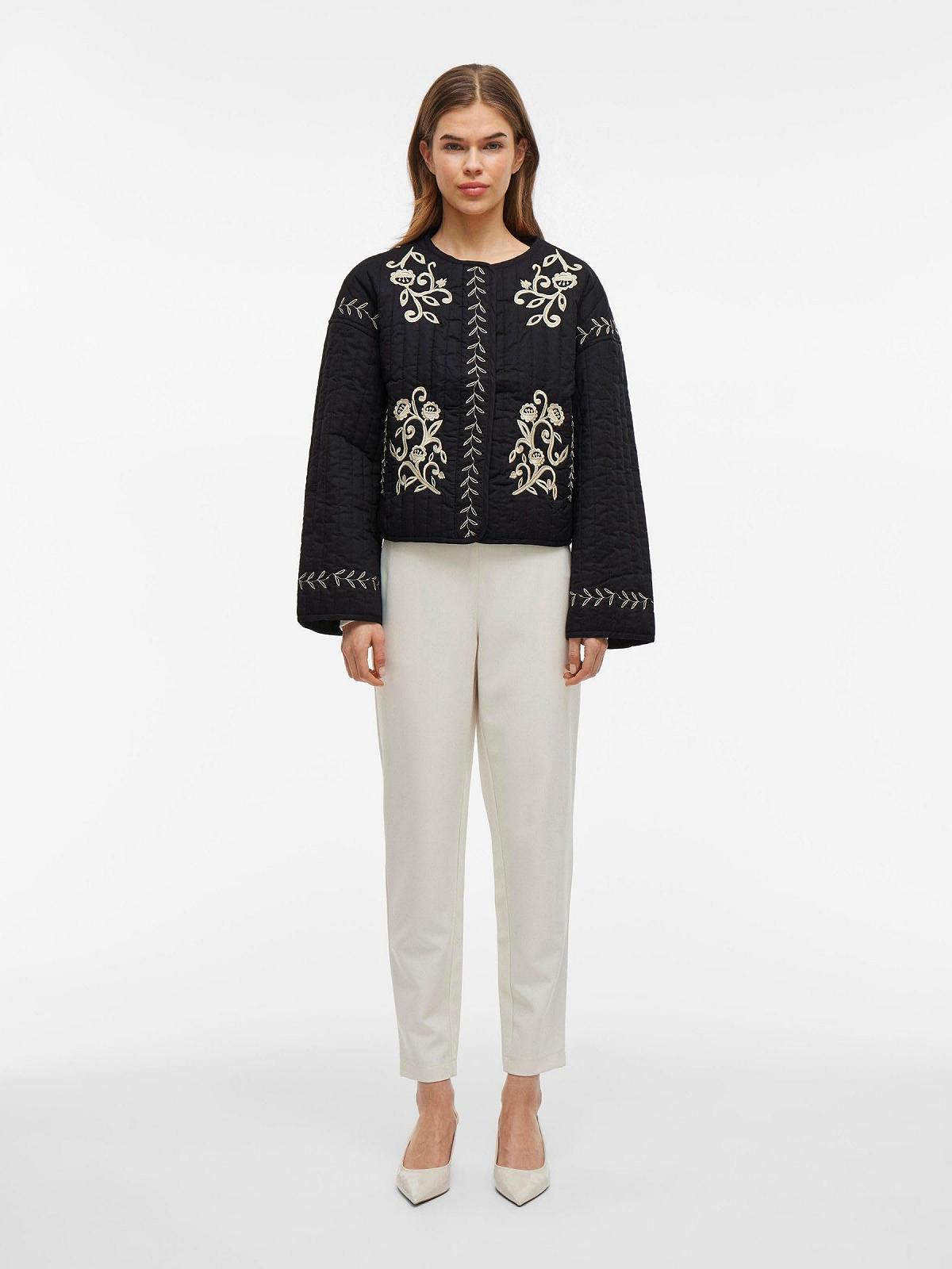 Жіноча куртка Vila з вишивкою, фото №5