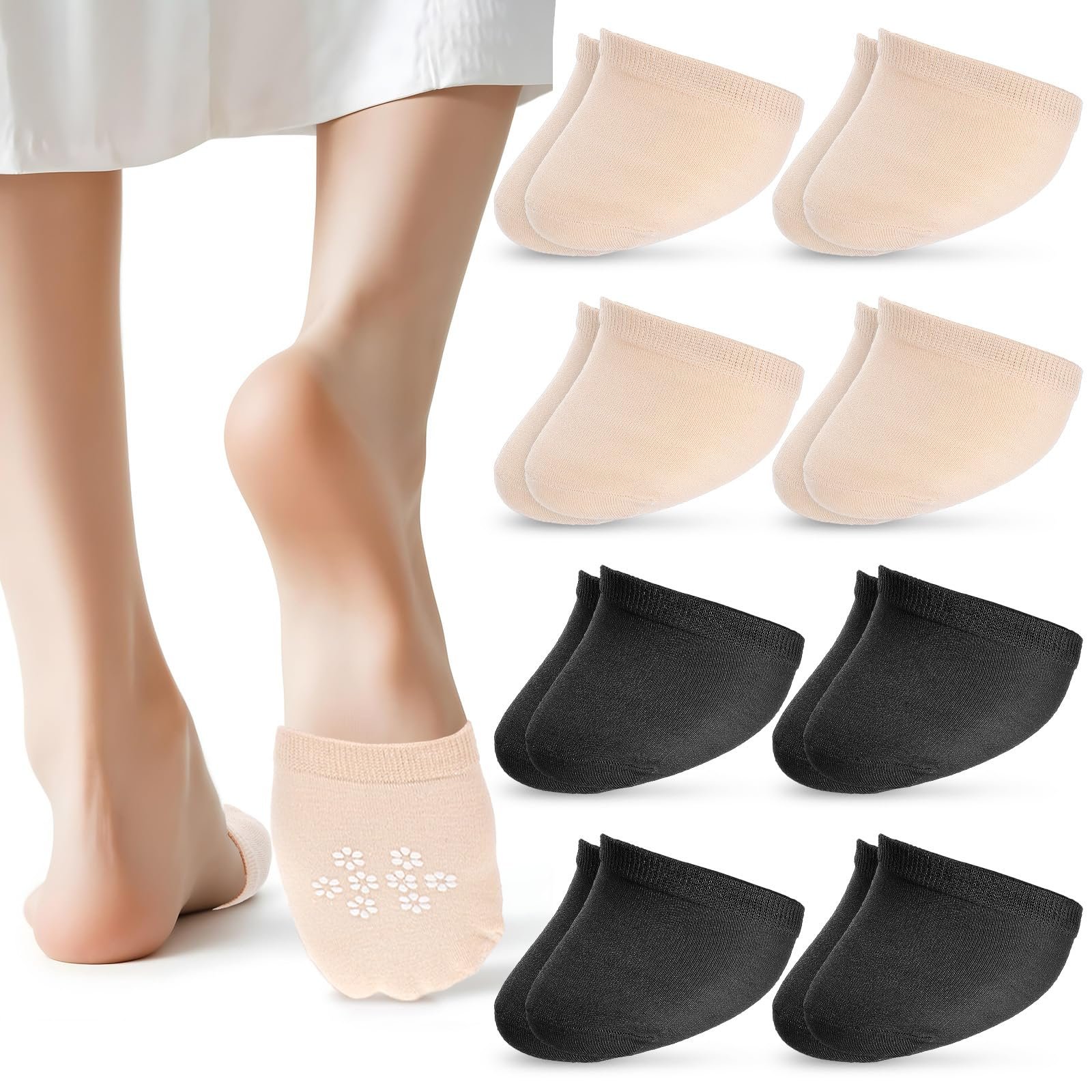 Шкарпетки для пальців ніг жіночі, 8 пар, фото №8