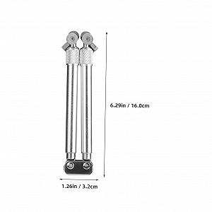 Регулируемая Подставка для Ноутбука из Алюминиевого Сплава Складная Телескопическая Охлаждающая Полка для Ноутбуков и Планшетов Эргономичный Дизайн для Лучшей Осанки и Рассеивания Тепла synthetic.ua - Фото 1