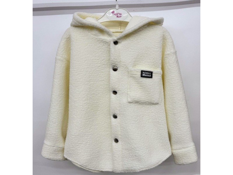 Теплий джемпер тедді від 110 до 152 см з капюшоном, фото №2