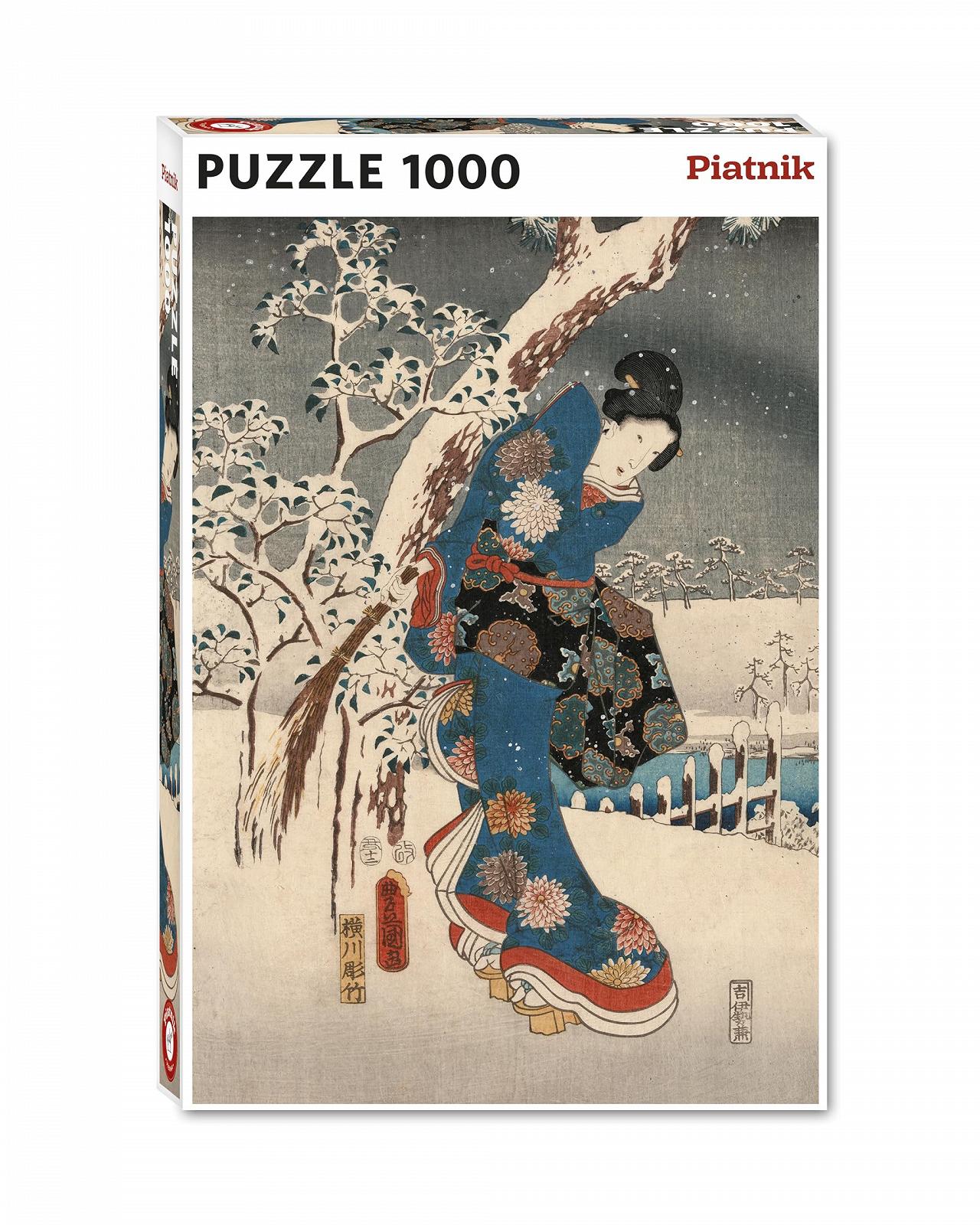 Пазл Piatnik Hiroshige Tale of Genji 1000 элементов 68 x 48 см, фото №1