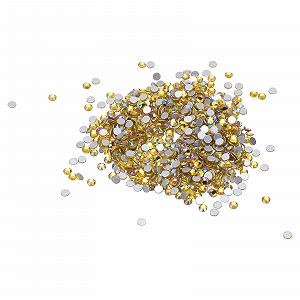 Стрази Скло SS4 AB Жовтий, 1440 шт - Фото 1