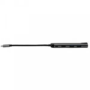 Концентратор Verbatim USB-C to U3.1G1/U3.0x2/HDMI/RJ45 (49141) synthetic.ua - Фото 1