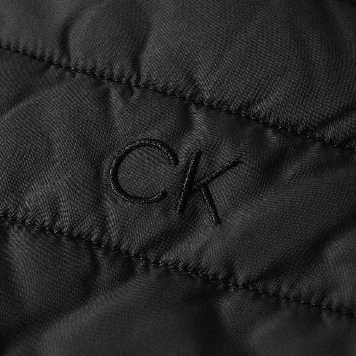 Куртка Calvin Klein Hybrid Quilted Fleece Funnel Neck мужская, фото №3