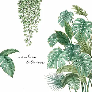 Наклейка на стіну AILANDA Рослини 45 x 30 см - Фото 1