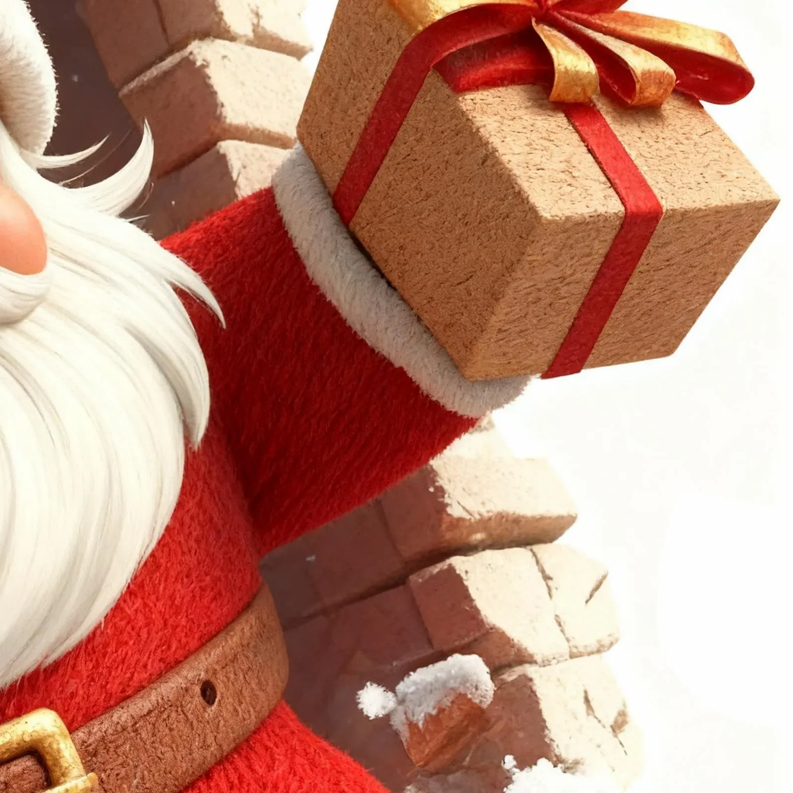 Наклейки на вікна Santa Breaks The Wall самоклеючі Різдвяний декор, фото №9 Наклейки на вікна Santa Breaks The Wall самоклеючі Різдвяний декор, фото №9