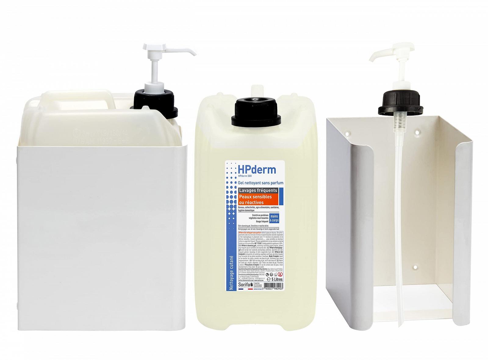 Очищувальний гель hpderm 500 без ароматизаторів для частого миття для чутливої шкіри каністра 5 л 5000 мл, фото №3 Очищувальний гель hpderm 500 без ароматизаторів для частого миття для чутливої шкіри каністра 5 л 5000 мл, фото №3
