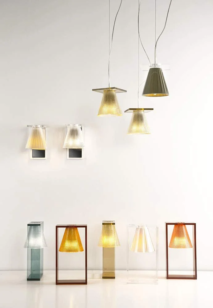 Настільна лампа Kartell Light Air рожева L17 H32 P7,4 см E14, фото №4