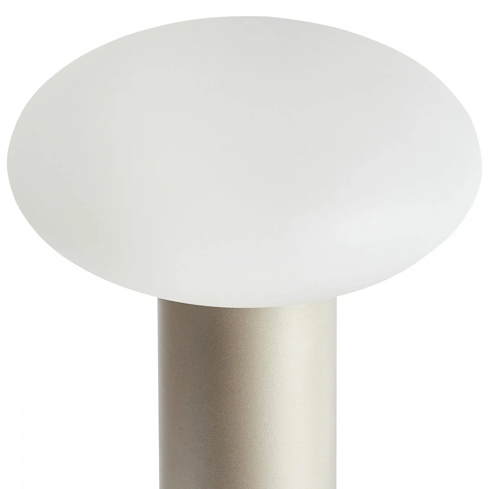 Настільна лампа Beliani Buayan LED Металева Золотиста з функцією димування Акумуляторна Бездротова, фото №4