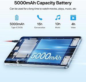 Планшет 8" UMIDIGI G1 Tab Mini 3/32GB 4 ядра Android 14 5000mAh Сірий synthetic.ua - Фото 1
