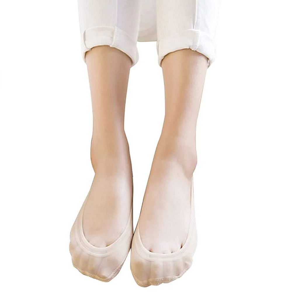 Невидимые носки Женские, 6 пар, Бесшовные носки, Носки для тренировок с нескользящим силиконом, для мужчин, для тренажеров, лоферов, летние, нейлон, телесный цвет, фото №8 Невидимые носки Женские, 6 пар, Бесшовные носки, Носки для тренировок с нескользящим силиконом, для мужчин, для тренажеров, лоферов, летние, нейлон, телесный цвет, фото №8