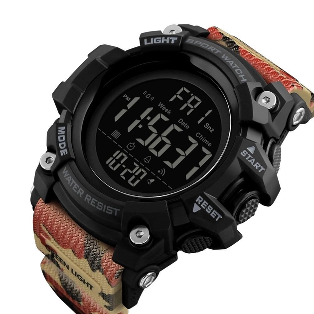 Часы наручные Skmei 1384 Оriginal Camouflage 1384CMRD Мужские, фото №3
