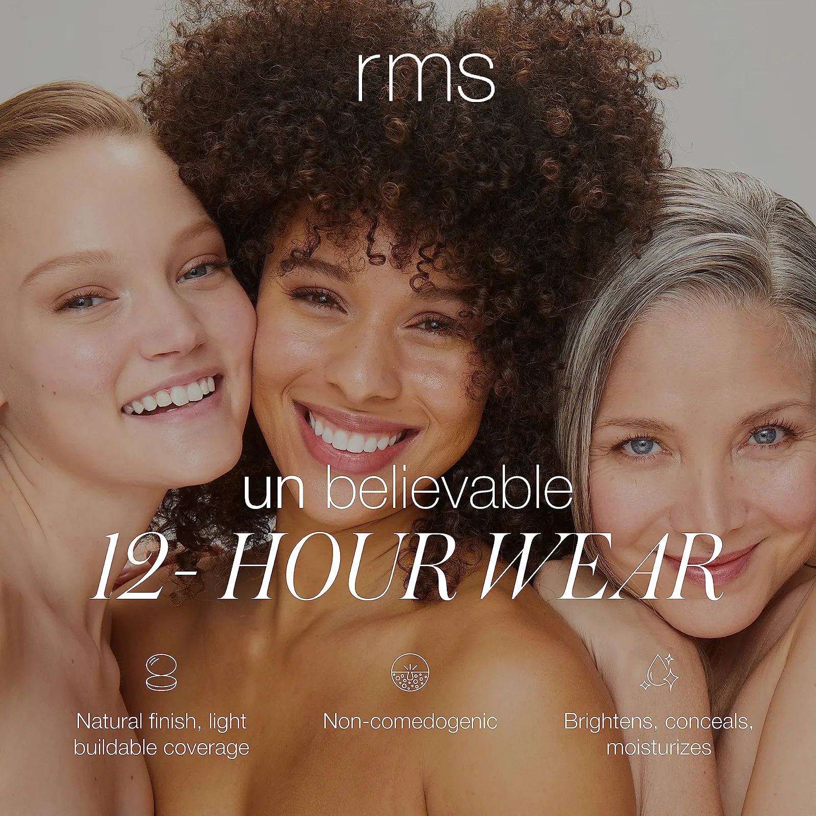 Консилер RMS Beauty Un Cover-Up - Органічний кремовий консилер, зволожуючий макіяж для обличчя - № 22.5, фото №4
