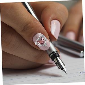 Украшение для ногтей Сердце COHEALI 50 шт. synthetic.ua - Фото 1