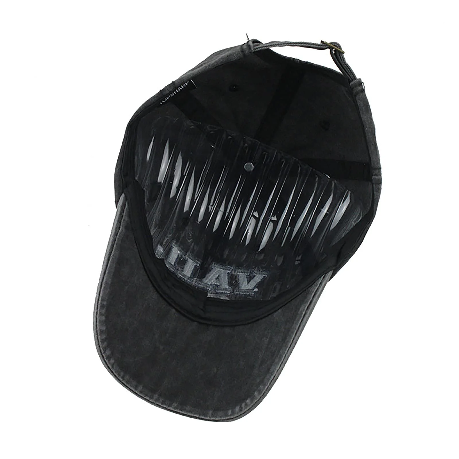 Бейсболка French Hat Topeee Denim Letter Embroidered Unisex Summer, фото №7